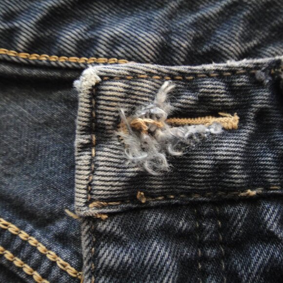 Edwin Jeans Men's Denim Blue Jeans Sz 29 x 30.5 Distressed Wear - Picture 12 of 15